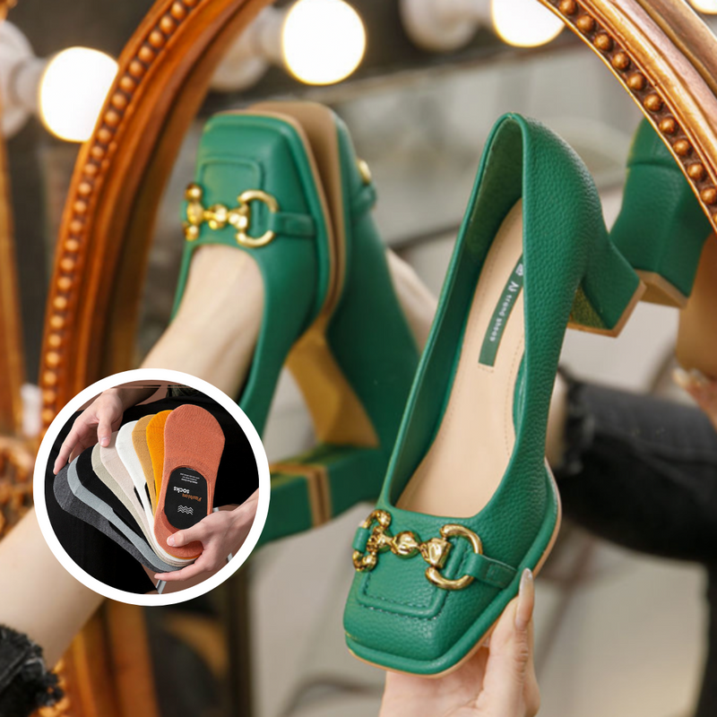 Lançamento 2023 | Sapato Liza Ortopédico em Couro Nobre - PROMOÇÃO VERÃO DE OFERTAS! (45%OFF)