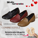 [LEVE 2 PAGUE 1] Sapatilha em Couro Ortopédica FlexCalm® - A solução ideal para o conforto dos pés! - PROMO MÊS DE JUNHO + BRINDE EXCLUSIVO