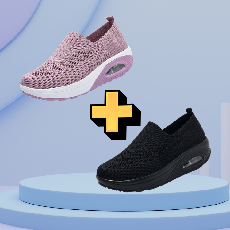 [MEGA PROMOÇÃO MÊS DO CONSUMIDOR] Compre 01 Leve 02 - Tênis Ortopédico Mondare Confort + Brinde meia compressiva SkinSoft