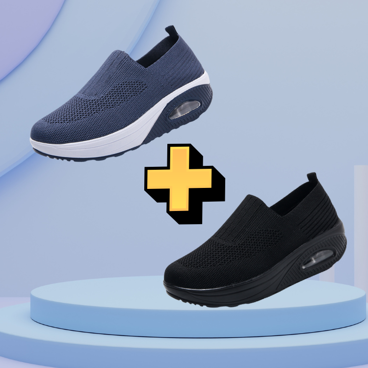 [MEGA PROMOÇÃO MÊS DO CONSUMIDOR] Compre 01 Leve 02 - Tênis Ortopédico Mondare Confort + Brinde meia compressiva SkinSoft