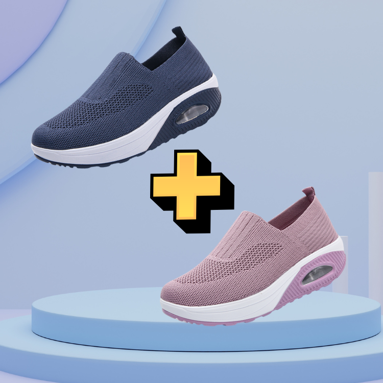 [MEGA PROMOÇÃO MÊS DO CONSUMIDOR] Compre 01 Leve 02 - Tênis Ortopédico Mondare Confort + Brinde meia compressiva SkinSoft