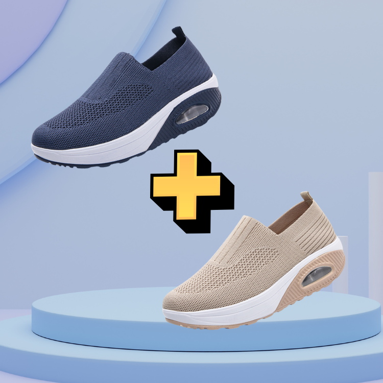 [MEGA PROMOÇÃO MÊS DO CONSUMIDOR] Compre 01 Leve 02 - Tênis Ortopédico Mondare Confort + Brinde meia compressiva SkinSoft