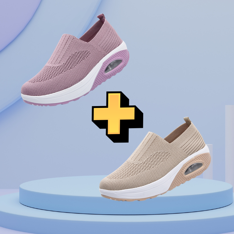 [MEGA PROMOÇÃO MÊS DO CONSUMIDOR] Compre 01 Leve 02 - Tênis Ortopédico Mondare Confort + Brinde meia compressiva SkinSoft