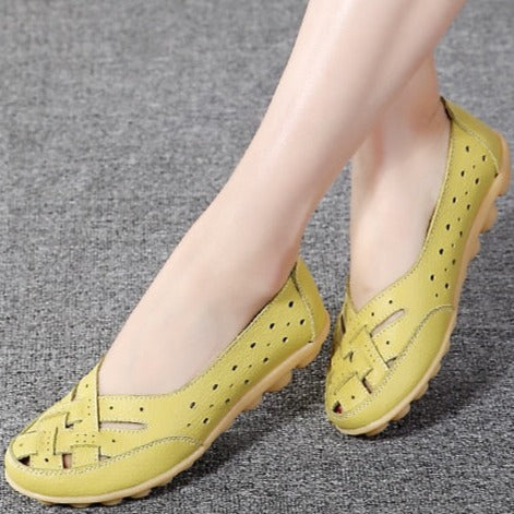 PROMOÇÃO VERÃO DE OFERTAS! (65%OFF) - O Mais Confortável, Leve e Bonito do Momento - Sapato Feminino Orto Flats