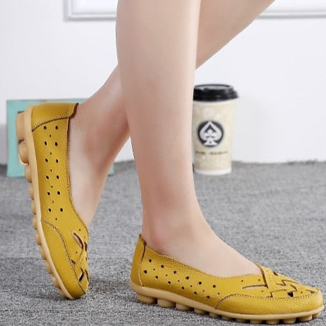 PROMOÇÃO VERÃO DE OFERTAS! (65%OFF) - O Mais Confortável, Leve e Bonito do Momento - Sapato Feminino Orto Flats