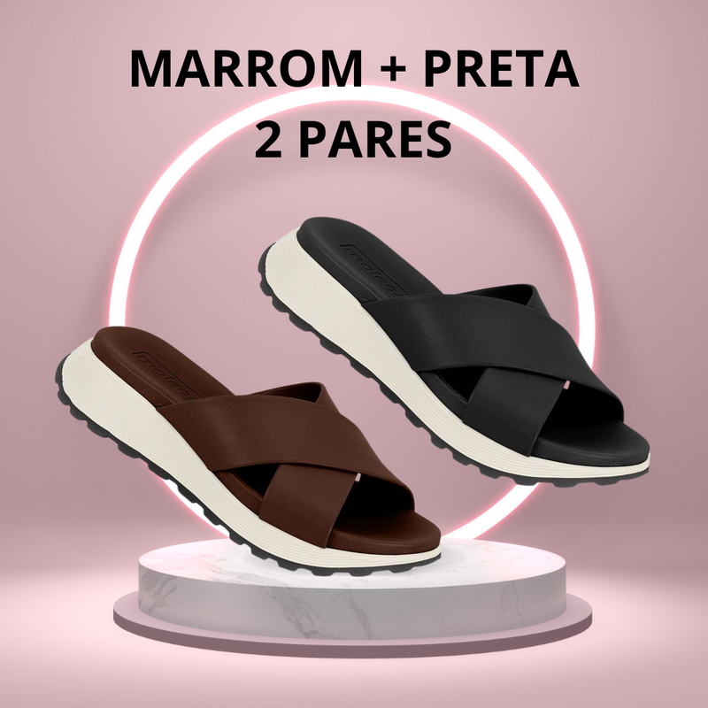 Sandália ortopédica moleca flow - O conforto ideal para seus pés! PROMOÇÃO EXCLUSIVA [COMPRE 1 LEVE 2] + Brinde!