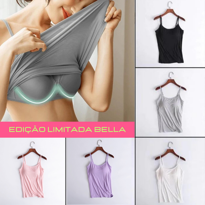 BellaFresh® Kit Blusinha Sutiã com Alcinha Fresh™ - Compre 2 leve 3 - compre 3 leve 5 -PROMOÇÃO VERÃO DE OFERTAS! (65%OFF) + FRETE GRÁTIS!