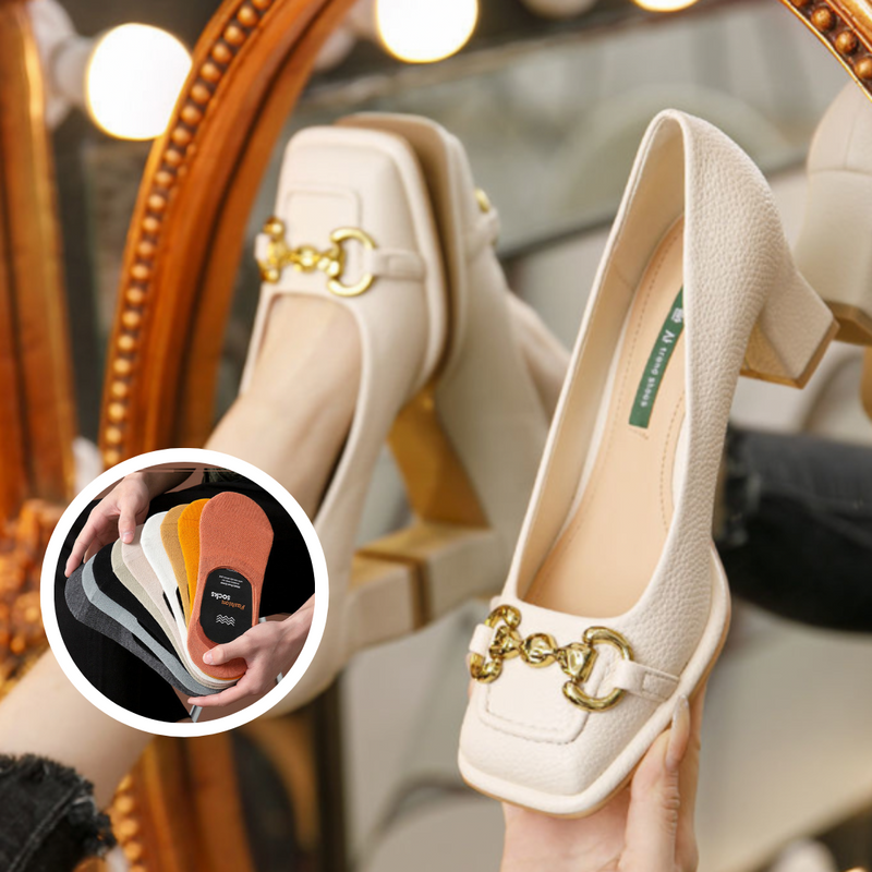 Lançamento 2023 | Sapato Liza Ortopédico em Couro Nobre - PROMOÇÃO VERÃO DE OFERTAS! (45%OFF)