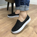 [MEGA PROMOÇÃO MÊS DO CONSUMIDOR] - COMBO OKAY!  2 PARES - Tênis Ortopédico SlimFit Branco + Slip Ortopédico Nobuc Glitter