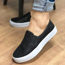 [MEGA PROMOÇÃO MÊS DO CONSUMIDOR] - COMBO OKAY!  2 PARES - Tênis Ortopédico SlimFit Branco + Slip Ortopédico Nobuc Glitter