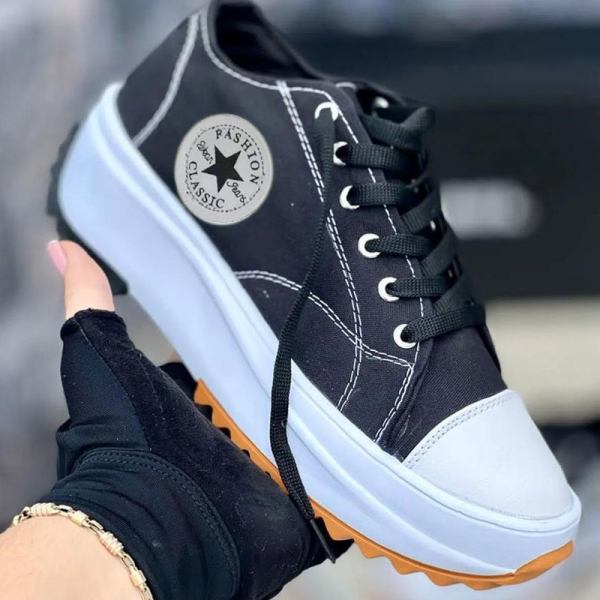 Tênis Ortopédico Casual Fashion + Brinde Hoje Ebook Para Combater Fascite Plantar, Joanete - PROMOÇÃO VERÃO DE OFERTAS!