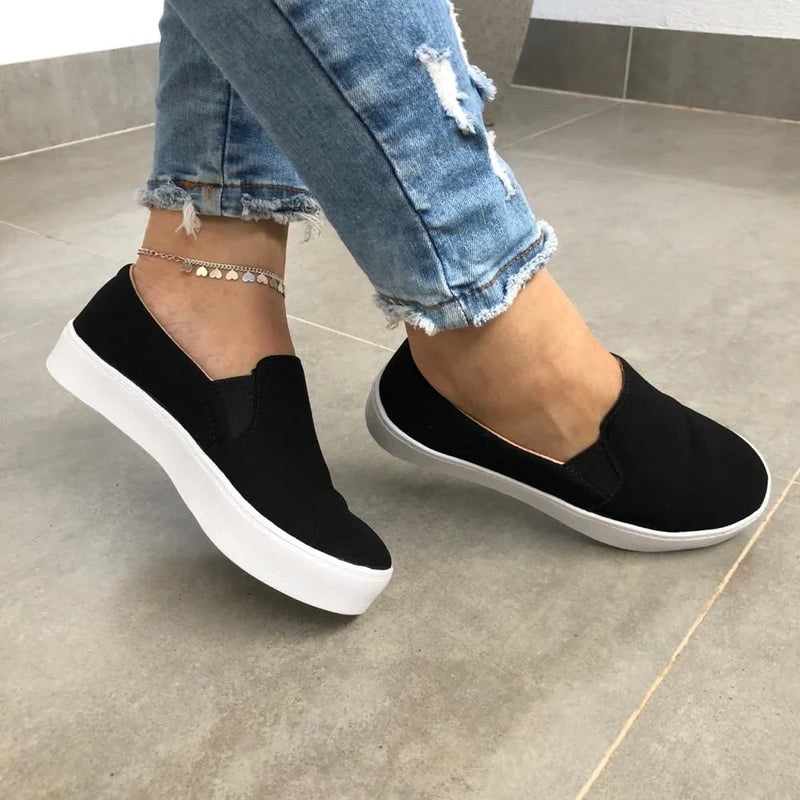 [MEGA PROMOÇÃO MÊS DO CONSUMIDOR] - COMBO OKAY!  2 PARES - Slip Ortopédico Glitter Gold + Slip Ortopédico Nobuc Preto